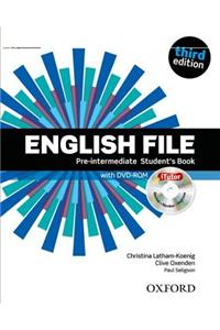 English File third edition: Pre-intermediate: Student's Book with iTutor