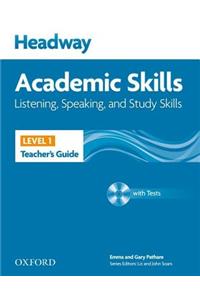 Headway Academic Skills: 1: Listening, Speaking, and Study Skills Teacher's Guide with Tests CD-ROM