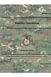 Stability Operations (MCWP 3-03)