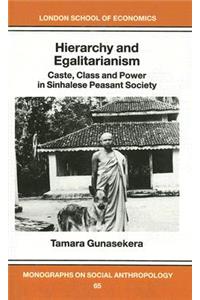 Hierarchy and Egalitarianism