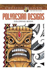 Creative Haven Polynesian Designs Coloring Book