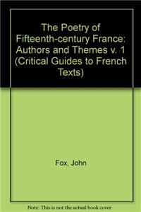 The Poetry of Fifteenth-century France