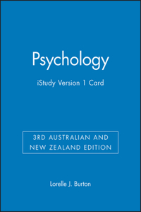 Psychology 3rd Australian and New Zealand Edition iStudy Version 1 Card