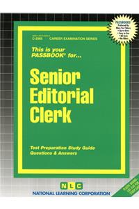 Senior Editorial Clerk