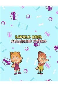 Little Girl Coloring Books