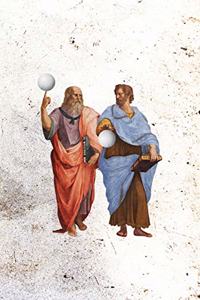 Aristotle and Plato with Volleyballs