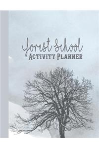 Forest school activity planner