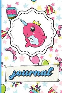 Narwhal Birthday Party Journal