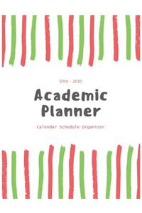 2019 - 2020 Academic Planner (Calendar Schedule Organizer)