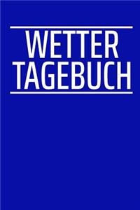 Wetter Tagebuch