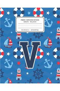 Primary Composition Notebook Grades K-2 Story Journal V