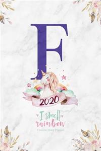 2020 Unicorn Diary Planner I Smell Rainbow