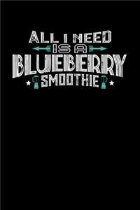 All I Need Is A BLUEBERRY Smoothie