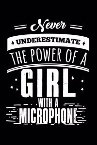 Never Underestimate the Power of a Girl with a Microphone