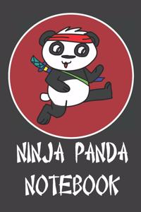 Ninja Panda Notebook