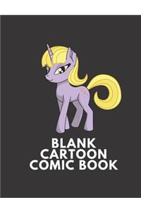 Blank Cartoon Comic Book