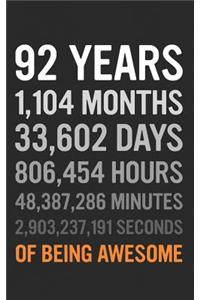 92 Years
