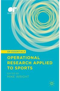 Operational Research Applied to Sports