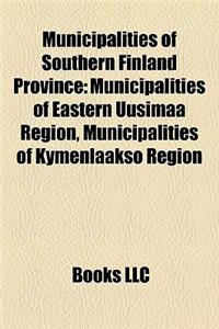 Municipalities of Southern Finland Province
