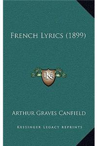 French Lyrics (1899)