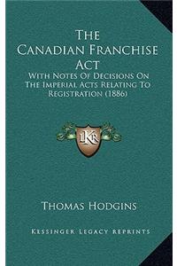 The Canadian Franchise Act