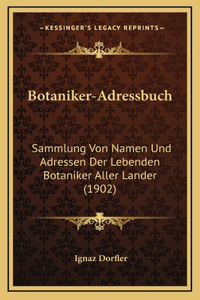 Botaniker-Adressbuch