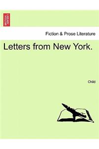 Letters from New York.