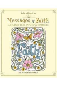 Colorful Blessings: Messages of Faith