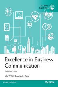 Excellence in Business Communication, Global Edition