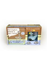 The Pigeon Needs a Bath Book with Pigeon Bath Toy!