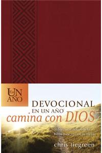 Devocional En Un Año -- Camina Con Dios