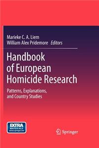 Handbook of European Homicide Research