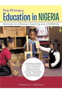 Pre-Primary Education in Nigeria