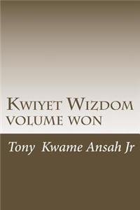 Kwiyet Wizdom volume won