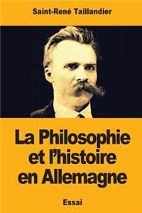 La Philosophie et l'histoire en Allemagne