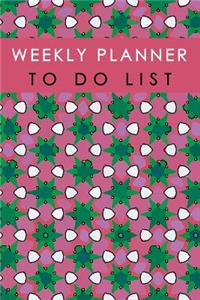 Weekly Planner to Do List