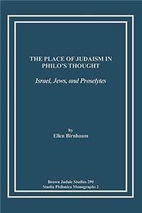 Place of Judaism in Philo's Thought