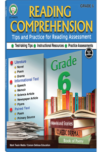 Reading Comprehension, Grade 6