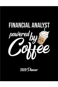 Financial Analyst Powered By Coffee 2020 Planner