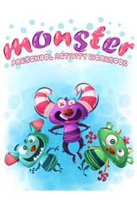 Monsters Preschool Activity Workbook