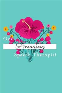 One Amazing Speech Therapist