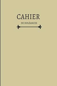 Cahier de Doléances