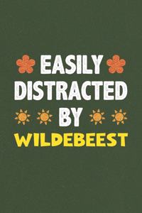 Easily Distracted By Wildebeest