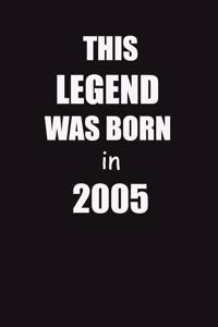 This Legend Was Born In 2005