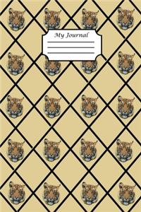 My Journal - Tiger Pattern