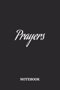 Prayers Notebook