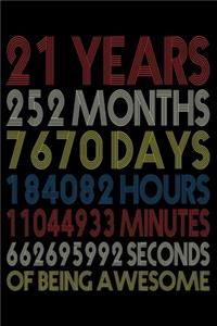 21 Years Of Being Awesome