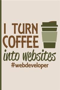 Web Developer Coffee Lover Journal