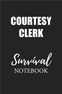 Courtesy Clerk Survival Notebook