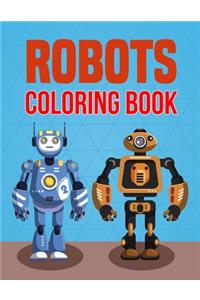Robots Coloring Book